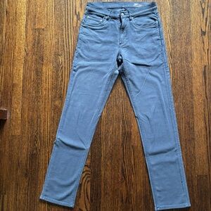 Fakery Men's Stretch Terry 5-Pocket Navy Pants